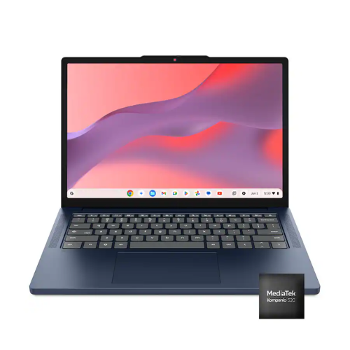 Lenovo IdeaPad Slim 3 Chromebook 14-Inch 2K Touchscreen Laptop MediaTek Kompanio 540 4GB RAM 64GB eMMC Cosmic Blue