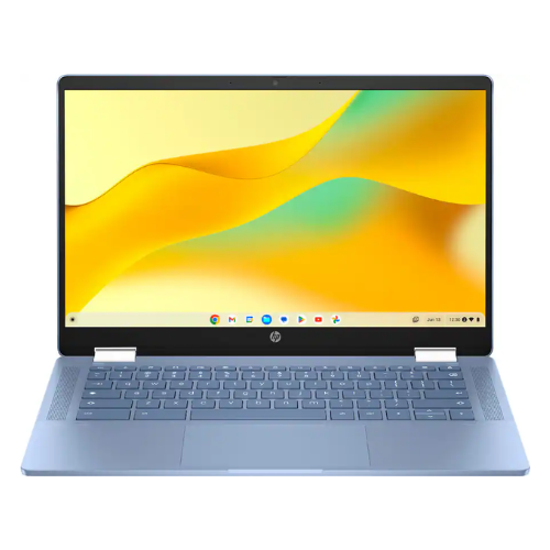 HP 2-in-1 14-Inch Touchscreen Chromebook Laptop Intel Processor N100 4GB RAM 64GB eMMC Wi-Fi 6 Sky Blue