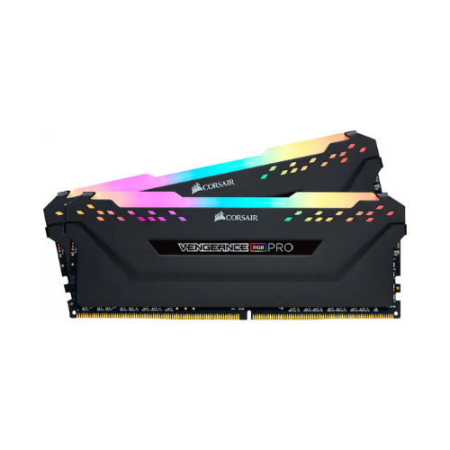 CORSAIR VENGEANCE RGB PRO 32GB DDR4 3600MHz C18 Desktop Memory 2x16GB UDIMM XMP 2.0 Black RAM Kit